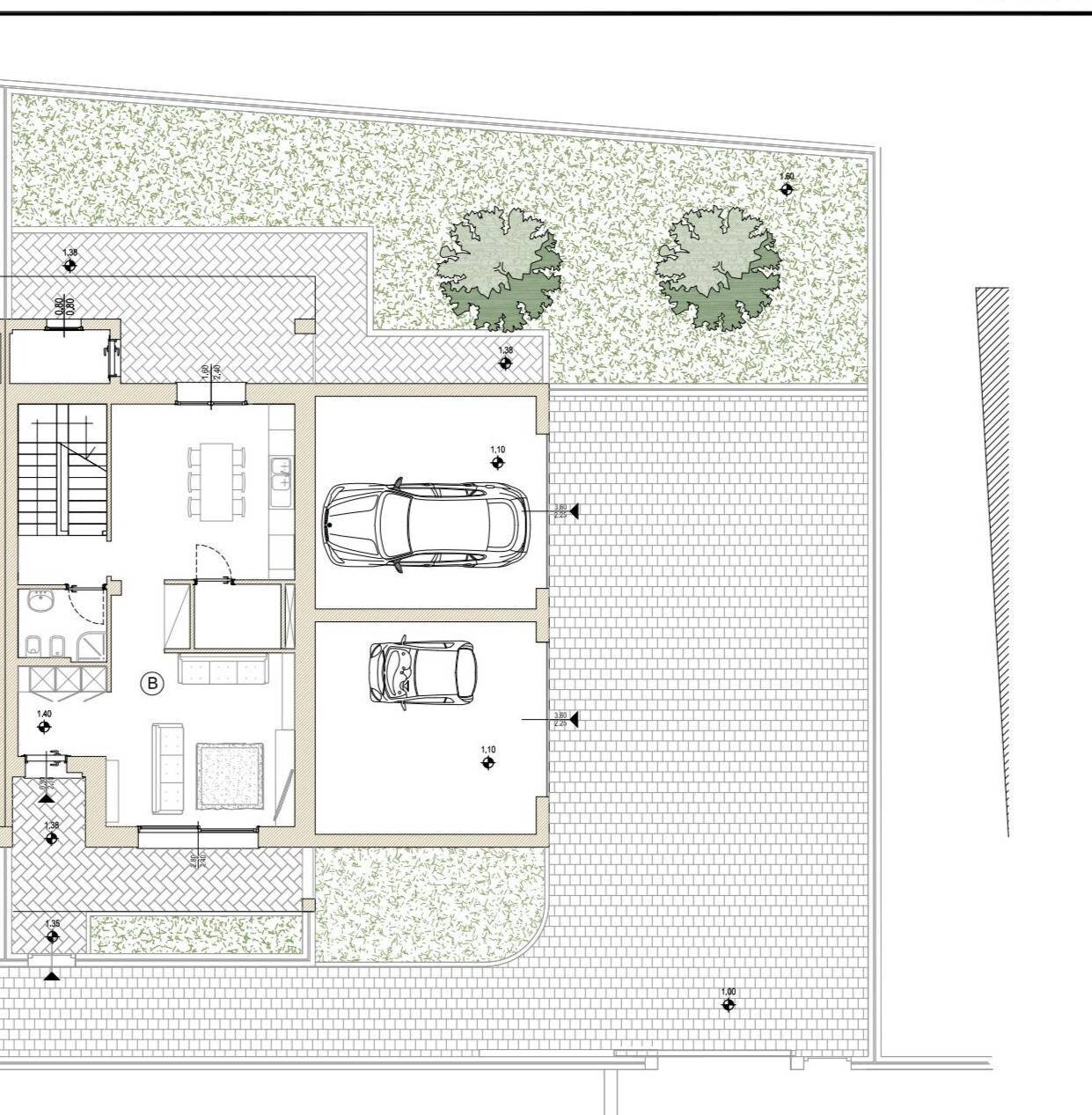 Foto 20 - Terraced Villa via dei tessitori
 
121, Calenzano - floor plans 1