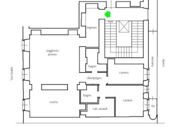 Planimetria - Quadrilocale via Giovanni Giolitti, 5, Torino (zona Centro) - foto 40