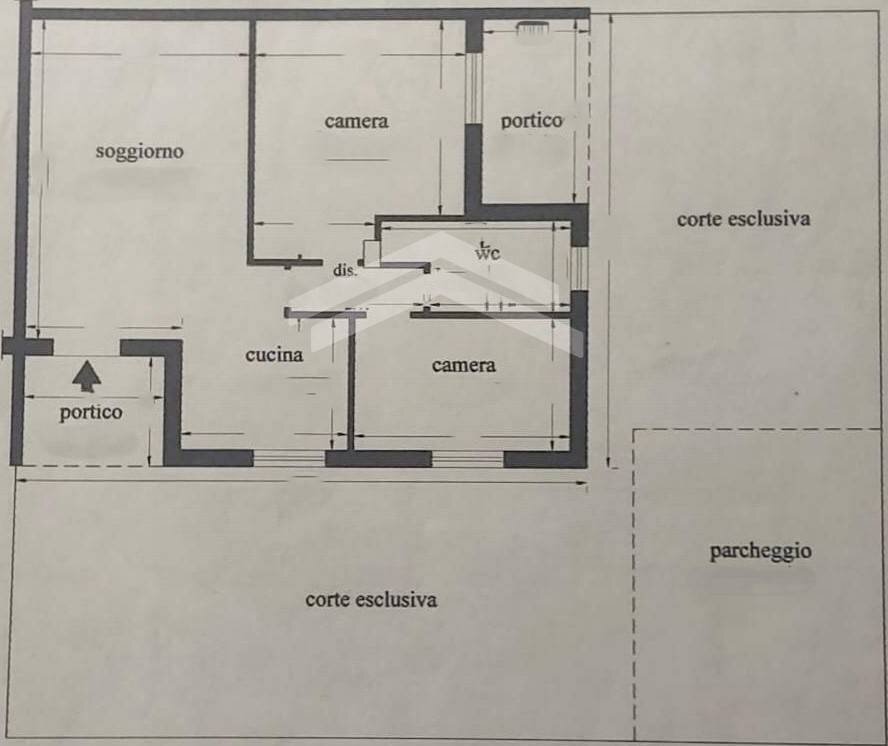 Foto 24 - Trilocale C.da Macine, Campobasso - planimetria 1