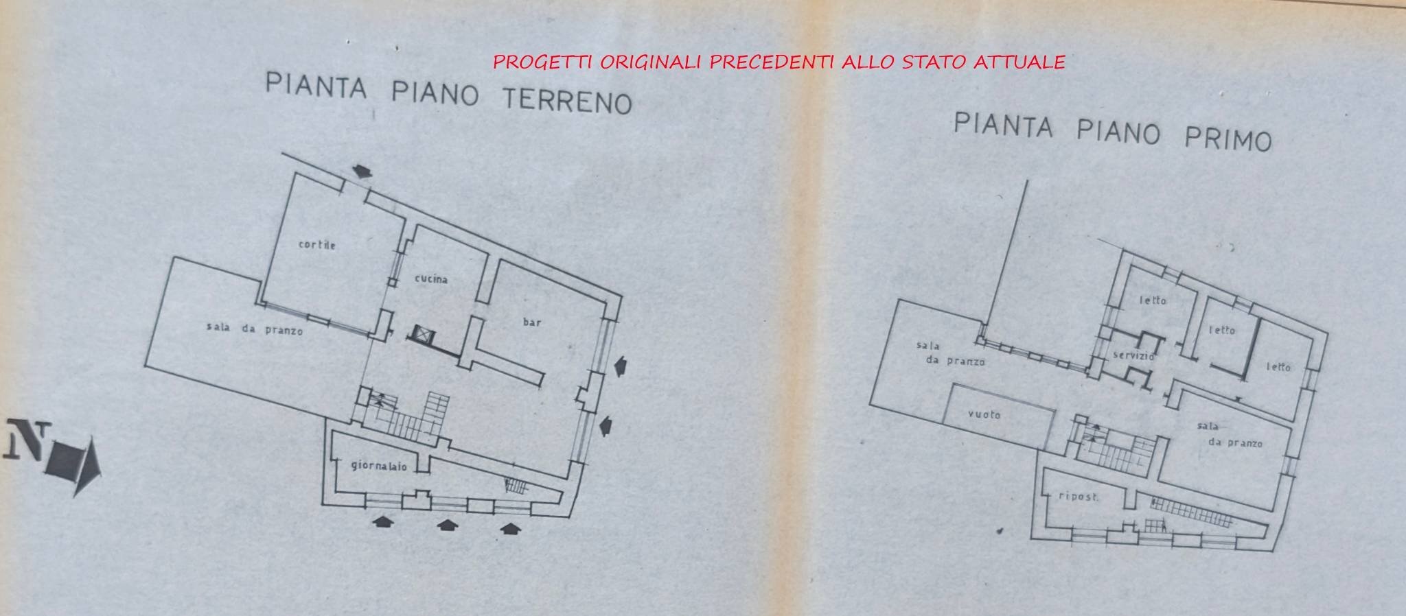 Quadrilocale piazza Italia, Alzano Lombardo - planimetria 1