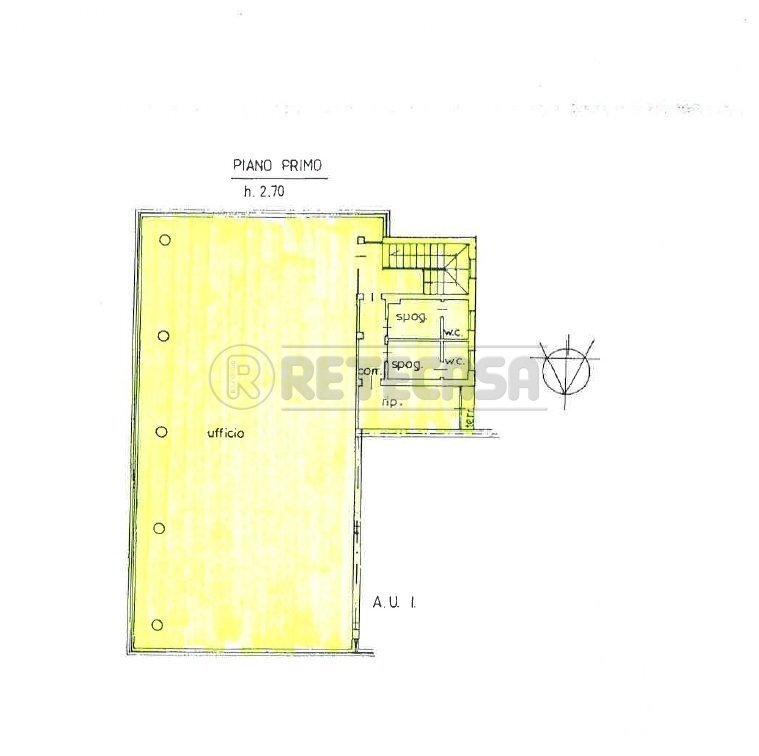 plan.jpg - Ufficio via Blozano, Torri di Quartesolo - planimetria 1