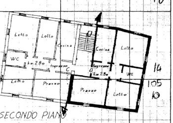 piano secondo.jpg - Villa Via Papa Giovanni Paolo II 10, Vignola - foto 8