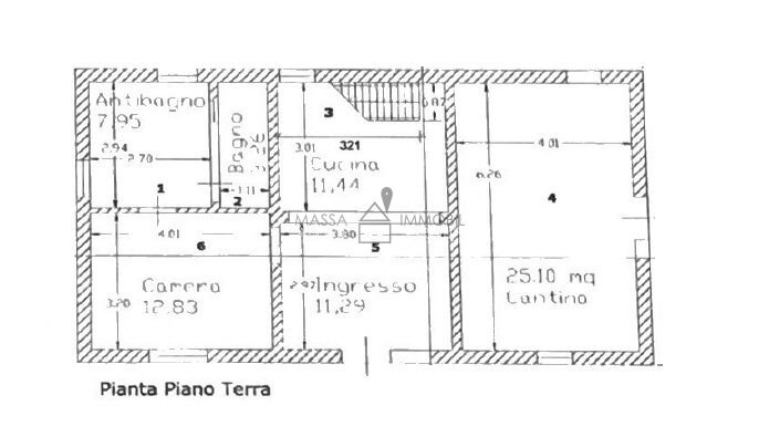 piano terra.jpg - Rustico Via San Cristoforo 129, Massa - planimetria 1