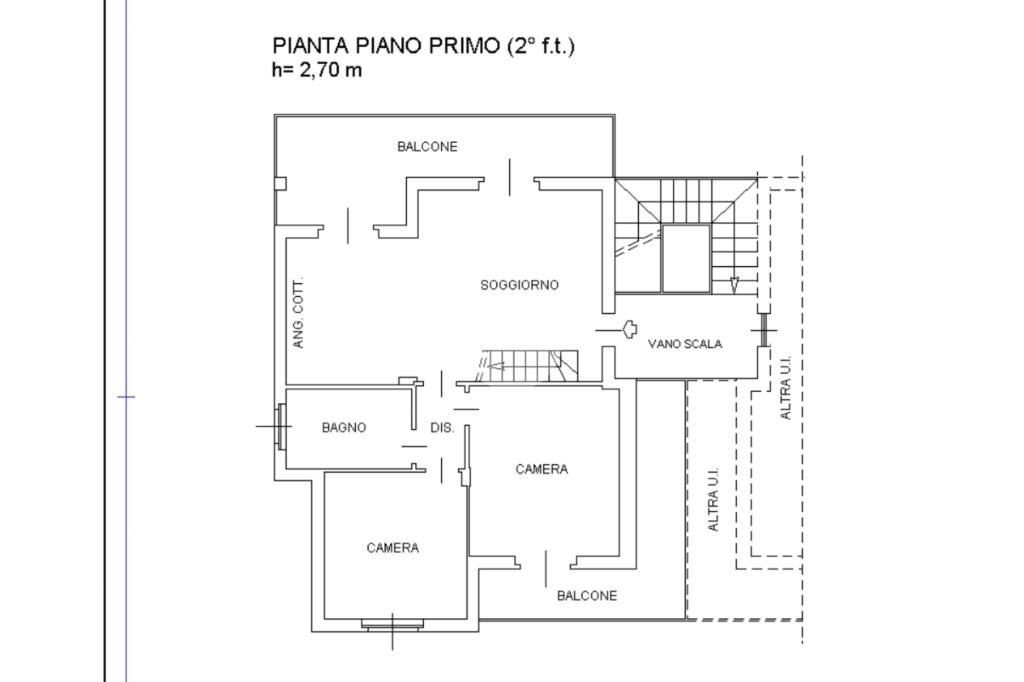 Appartamento Via Alpignano, Givoletto - planimetria 1