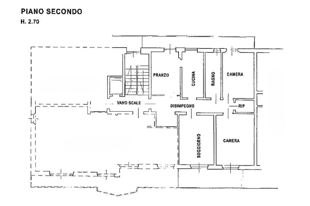Apartment Via Cuniberti, Ivrea - floor plans 1