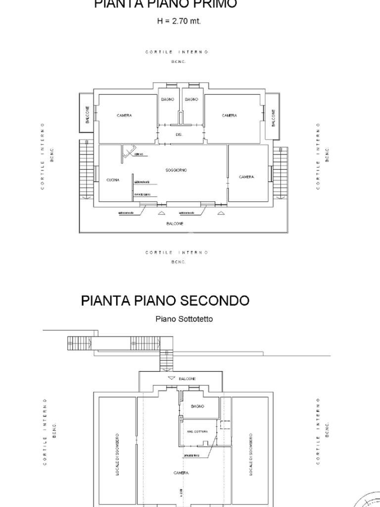 Villa Via villanova, Giaveno - floor plans 1