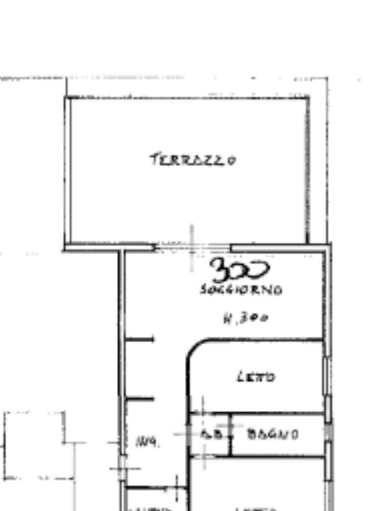Three-room apartment Piazza Andrea Costa, Cesenatico - floor plans 1
