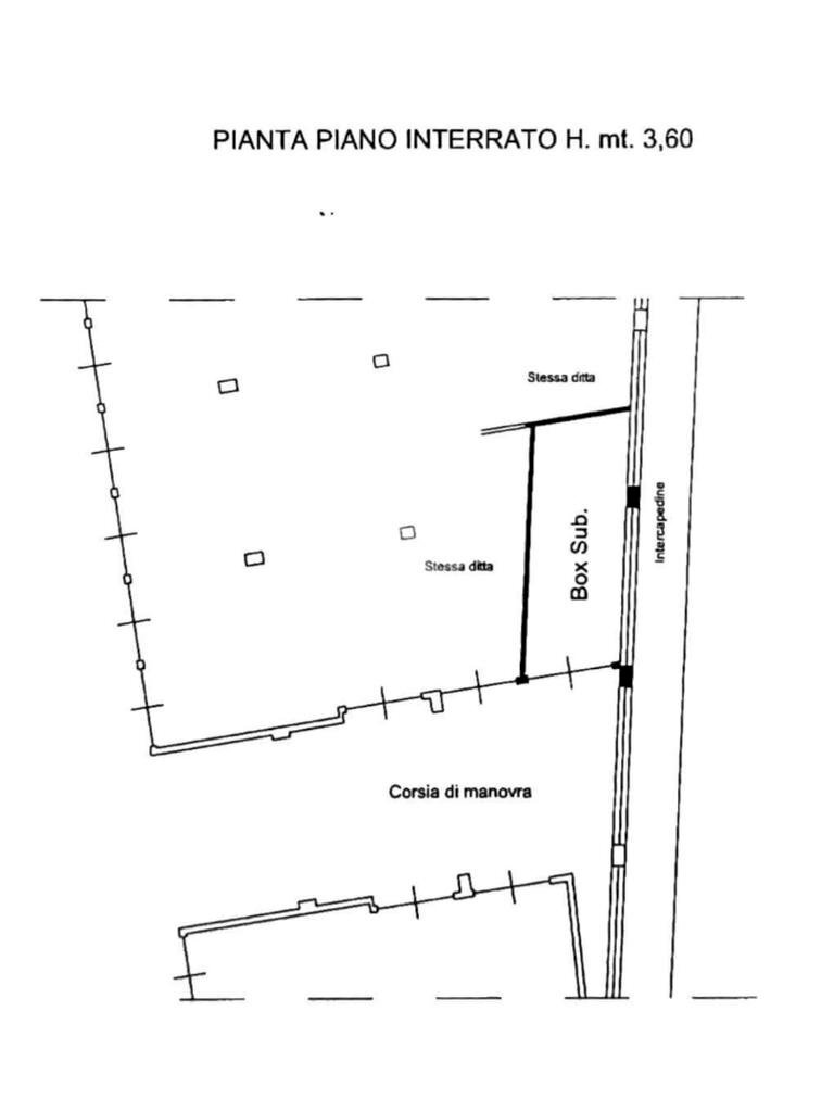 Box Corso Taranto, Torino (neighborhood Barriera Milano) - floor plans 1
