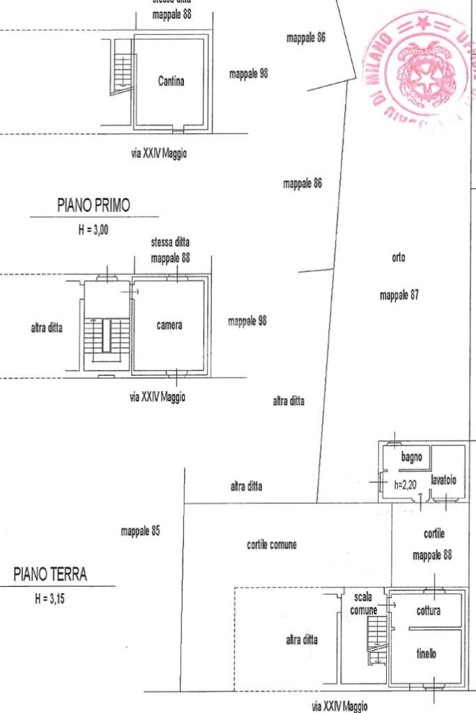 Appartamento Via XXIV Maggio, Rho - planimetria 1