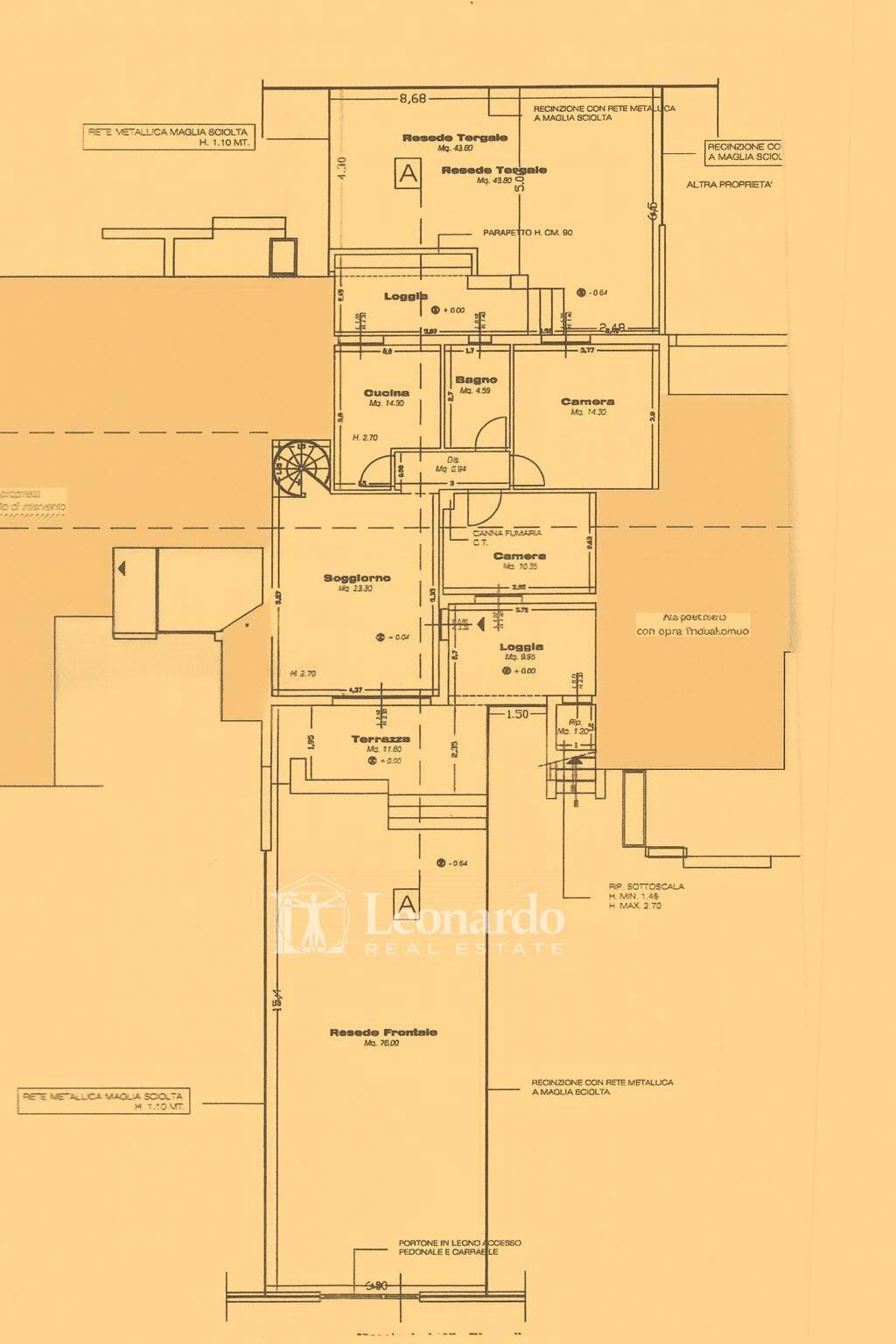Foto 4 - Apartment via Pascoli, Pietrasanta - floor plans 1