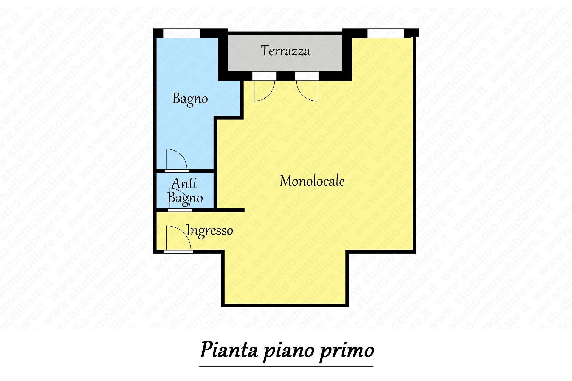 Foto 11 - One-room apartment Via Mazzini
 
96/18, Bergantino - floor plans 1