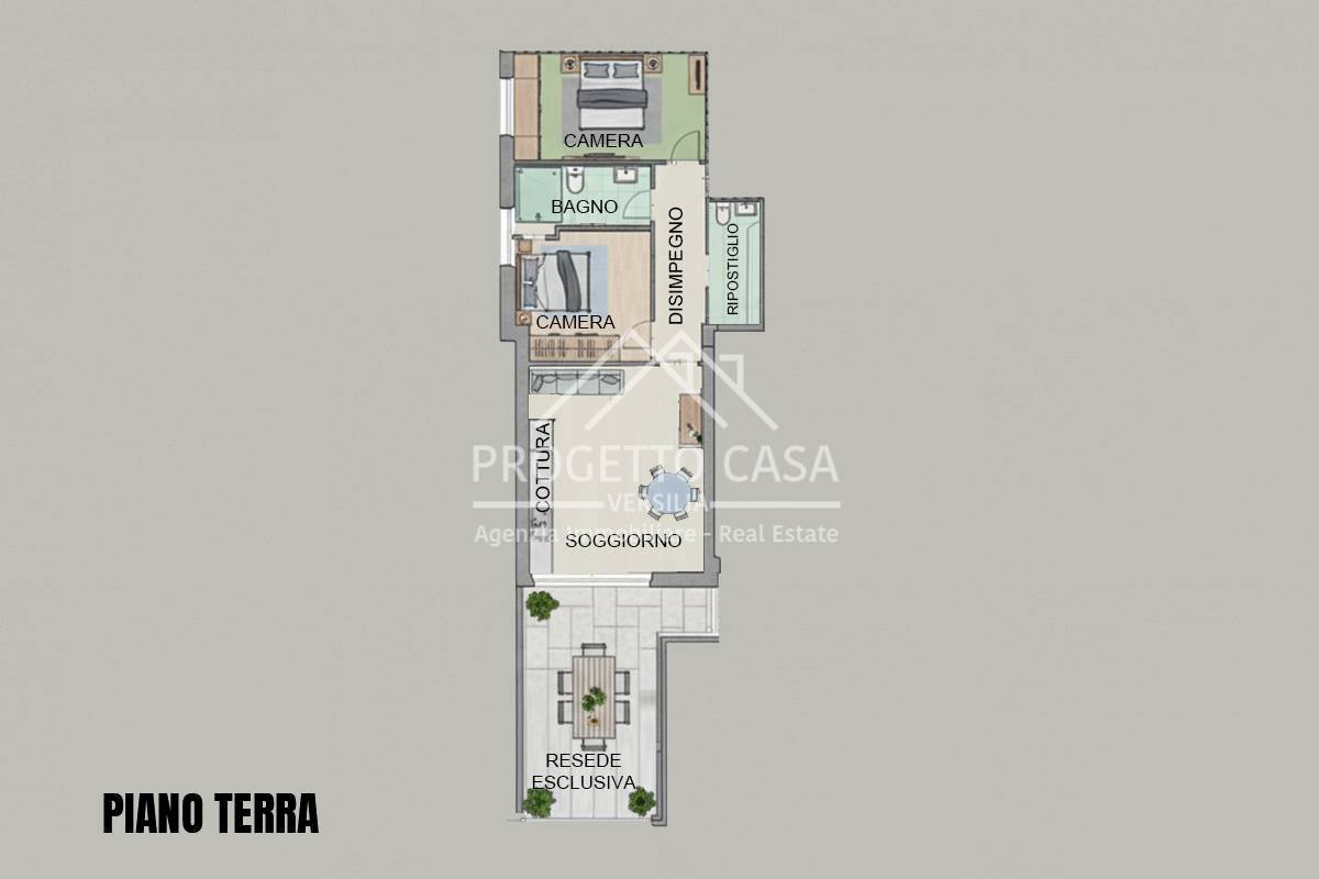 Foto 33 - Four-room apartment via margherita hack, Camaiore - floor plans 1