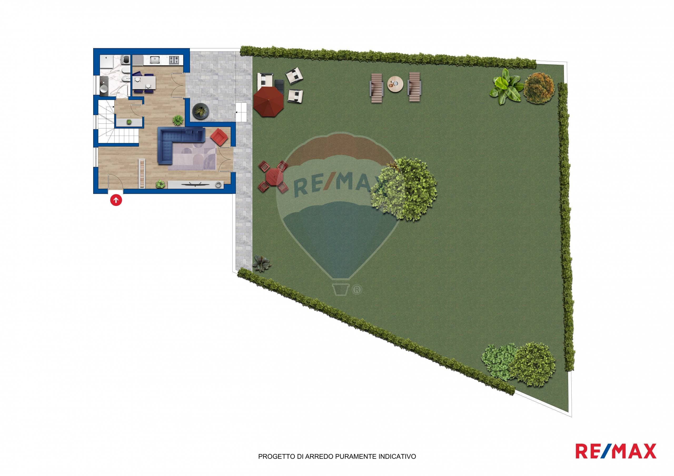 Pianta 2D - Villa via Milano, Rho - floor plans 1