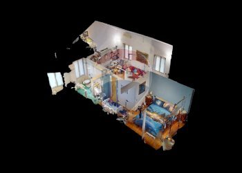 Pianta 3D - Trilocale Via Bernardino da Feltre
 
15, Pavia - foto 19