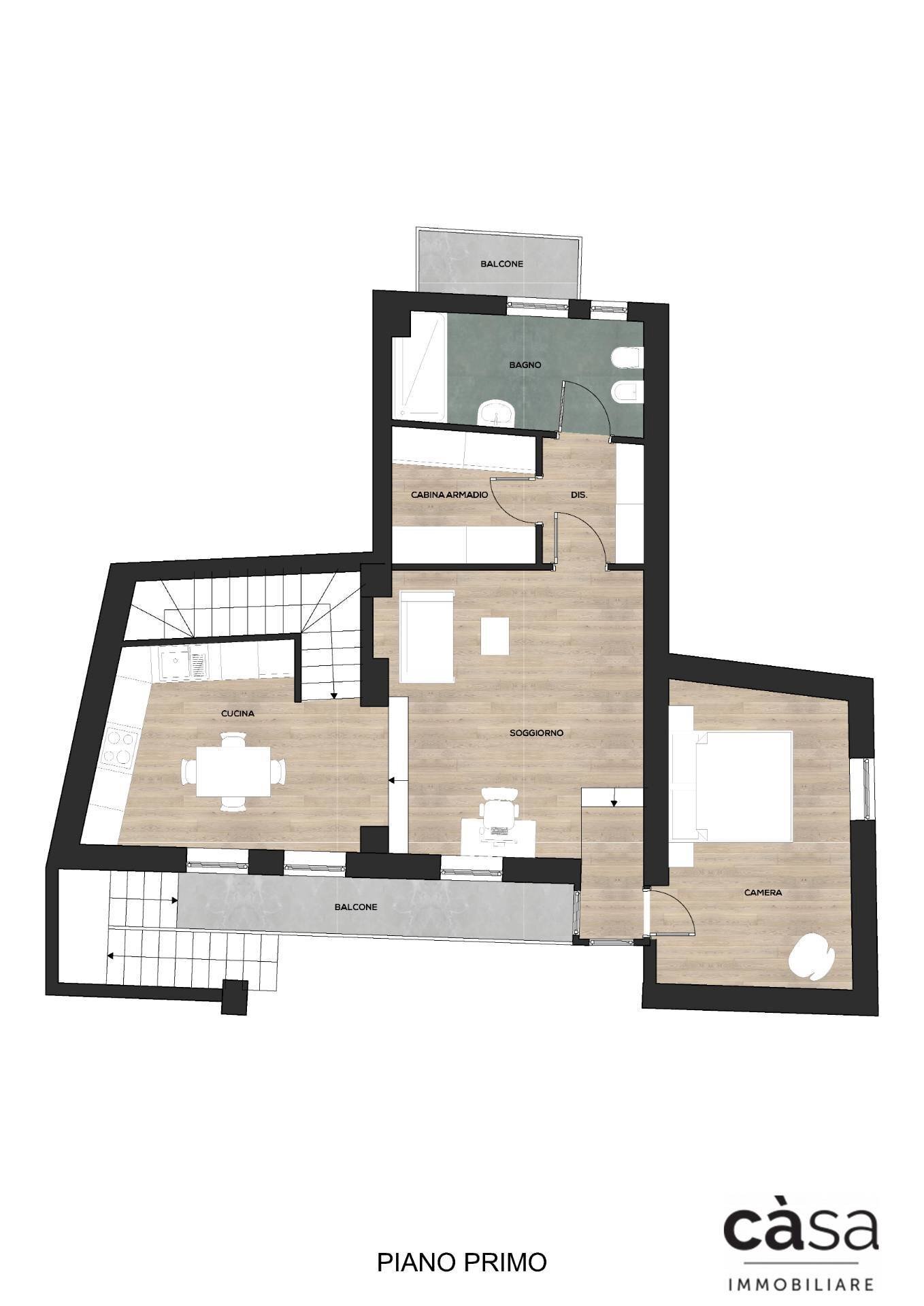Foto 34 - Rustic Via Italia Libera
 
50, Gazzada Schianno - floor plans 1