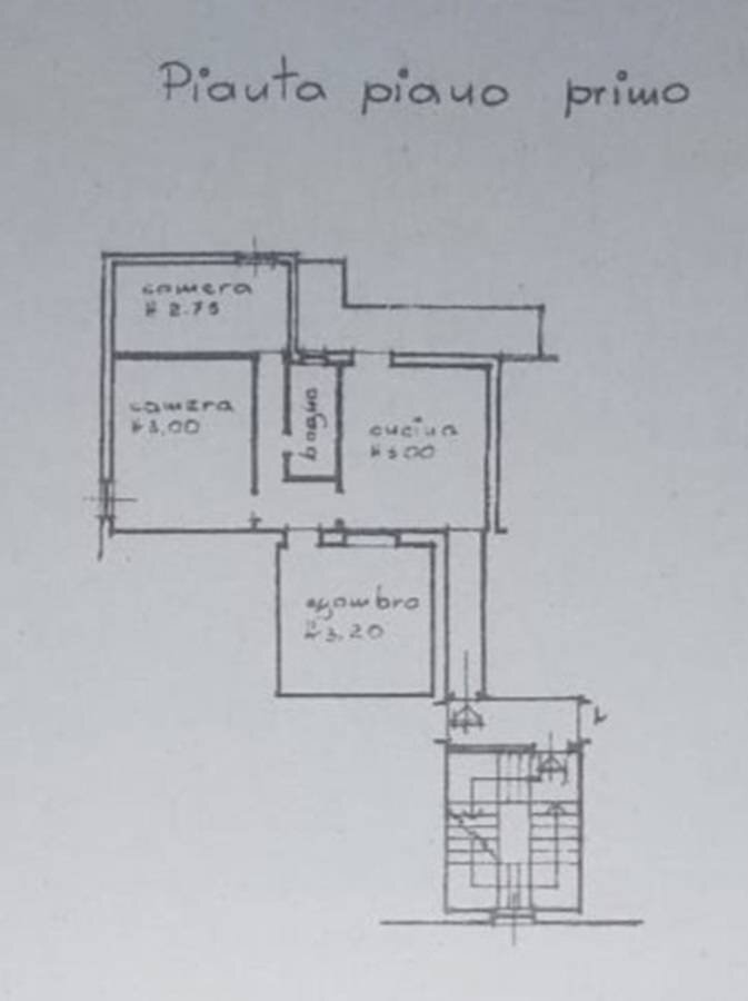 Foto 9 - Four-room apartment Colle di Val d'Elsa - floor plans 1