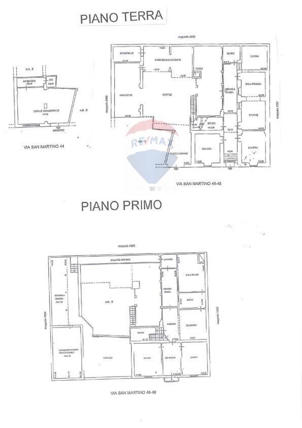 Pianta 2D - Casa indipendente via San Martino
 
44-46, Selargius - planimetria 1