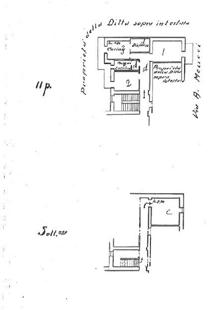 Trilocale via Antonio Meucci, 8, Cuneo (zona Centro) - planimetria 1