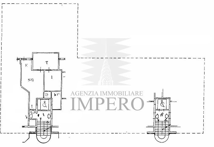 pln - Bilocale Via Sottoconvento 51, Ventimiglia - planimetria 1