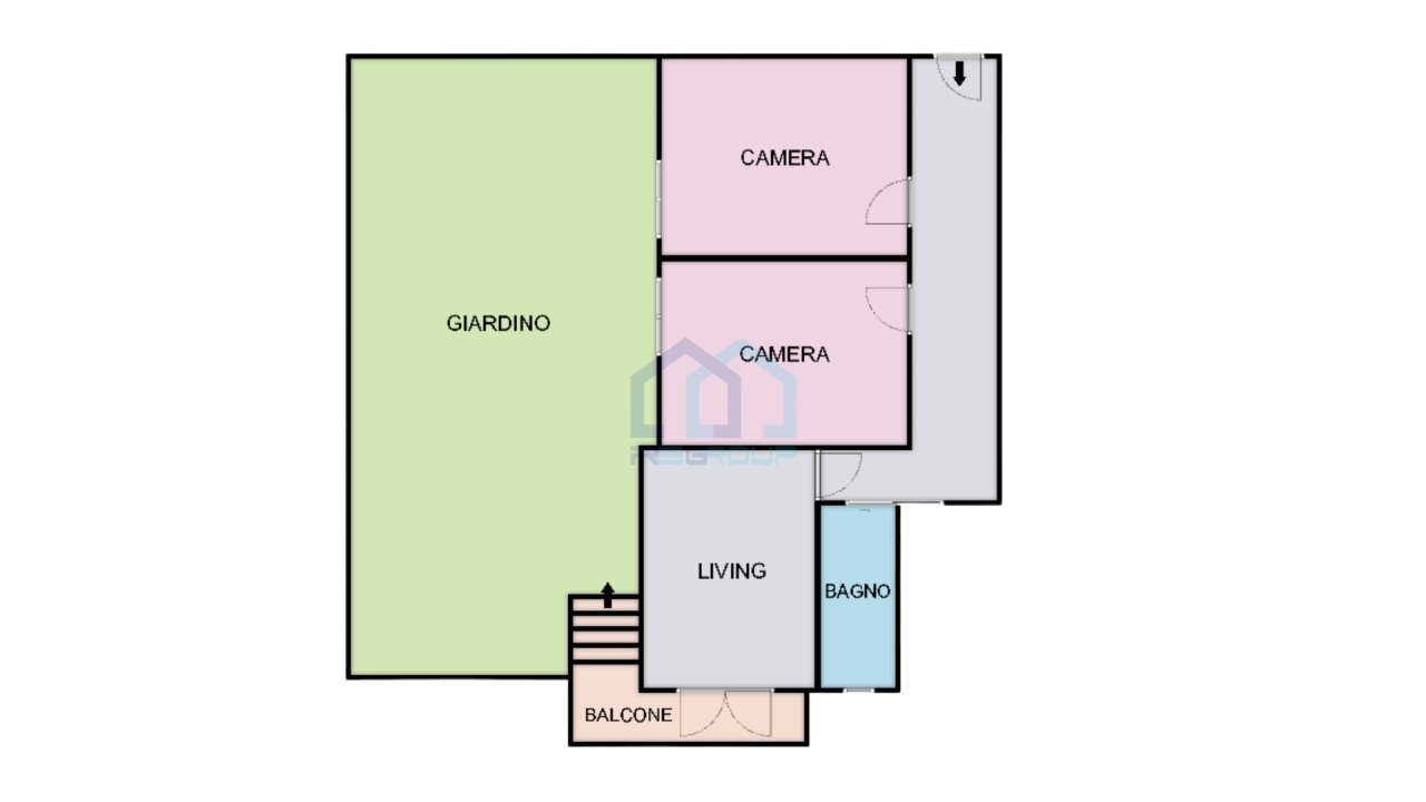 STATICA - Quadrilocale Via Filippo Turati 11, Savona - planimetria 1