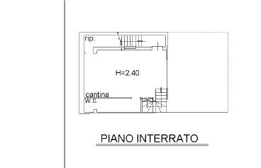 Villetta Montelupo Fiorentino - planimetria 1