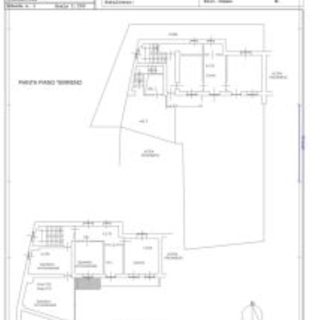 Casa indipendente Via Pignolo Inferiore, 93/2, Busca - planimetria 1