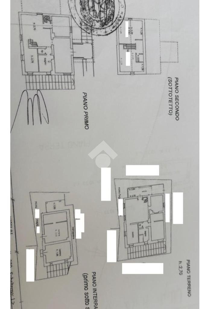 Villa Via Timossi Giuseppe, Serra Riccò - planimetria 1