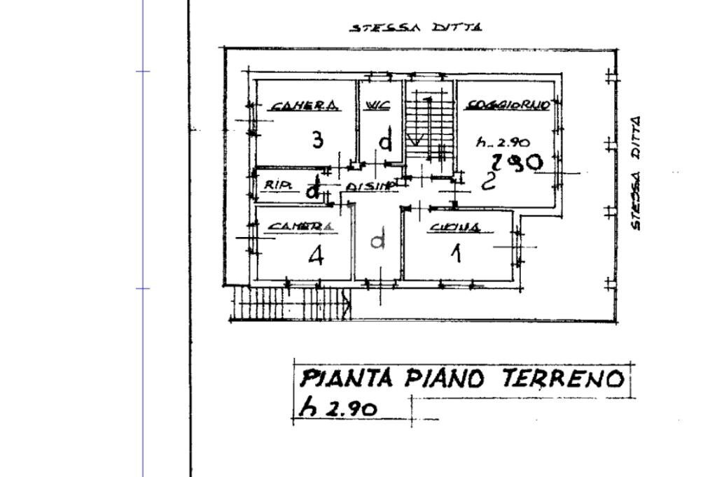 Villa Borgata Molino, Valgioie - floor plans 1