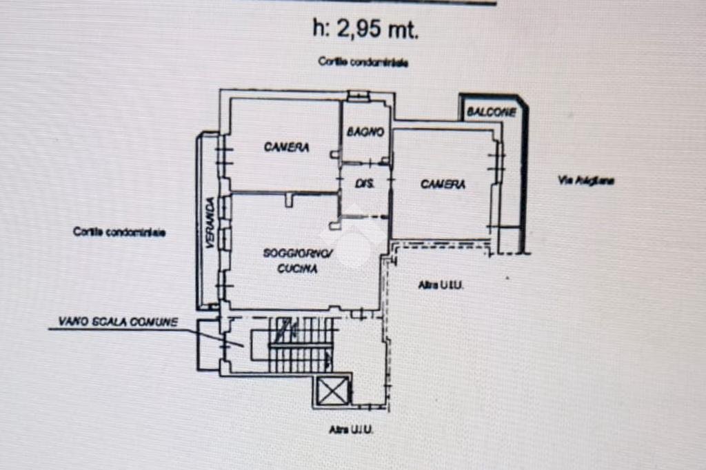 Trilocale Via Avigliana, Carmagnola - planimetria 1