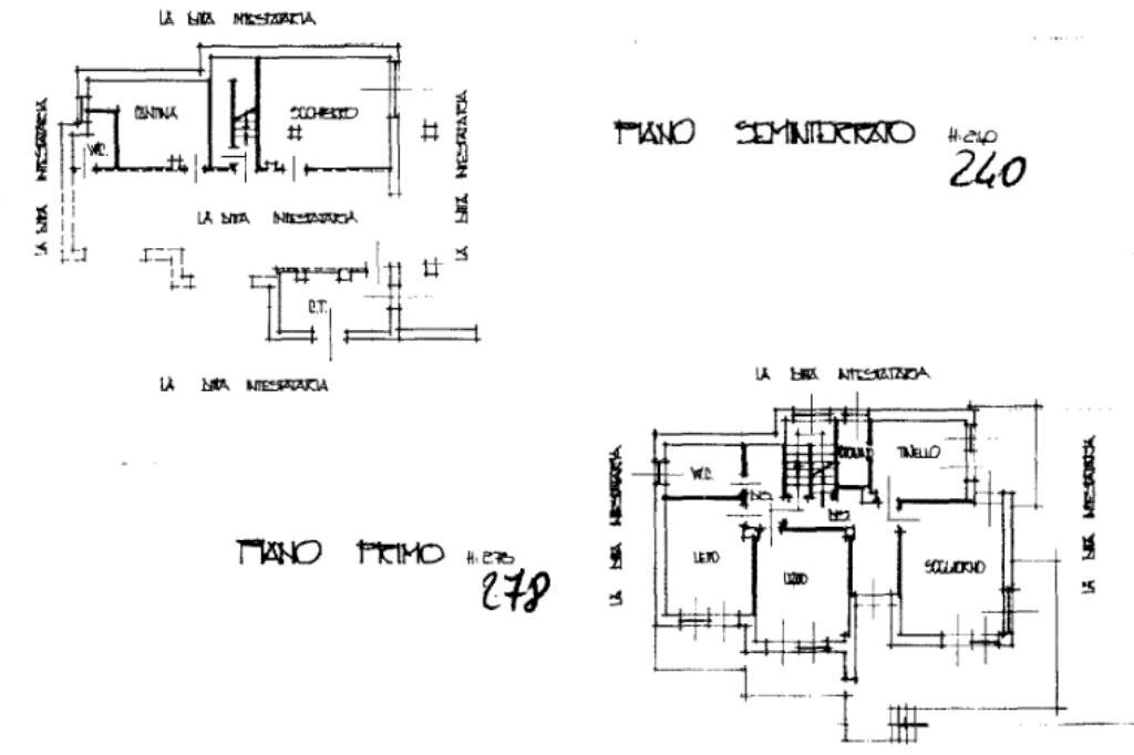 Villa Via villanova, Giaveno - floor plans 1