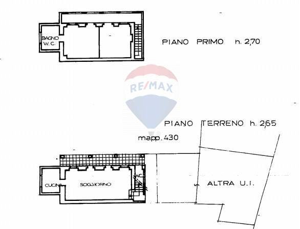 Pianta 2D - Casa semi indipendente Vicolo Piatti
 
10, Viggiù - planimetria 1
