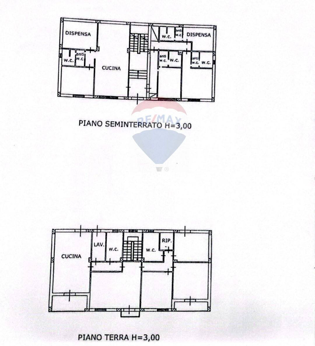 Pianta 2D - Villa S.P. Immacolatella, Erice - floor plans 1