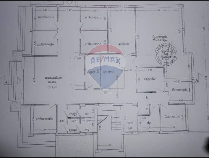 Pianta 2D - Commercial Premises Via Caravaglios
 
46, Castelvetrano - floor plans 1