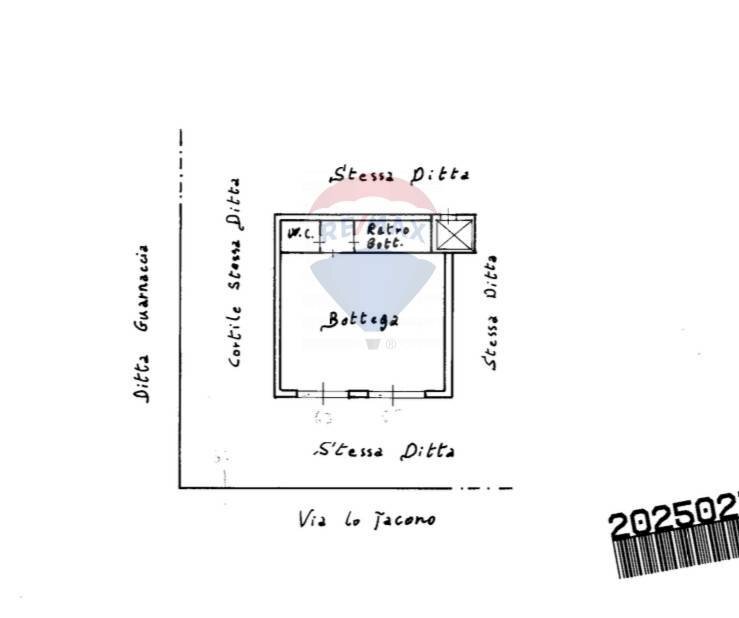 Pianta 2D - Locale Commerciale Via Lo Jacono Francesco
 
63/65, Sant'Agata Li Battiati - planimetria 1