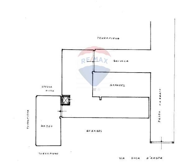 Pianta 2D - Box Via Amedeo Duca d'Aosta
 
16, San Giovanni la Punta - planimetria 1