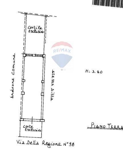 Pianta 2D - Box Via della Regione
 
100, San Giovanni la Punta - planimetria 1