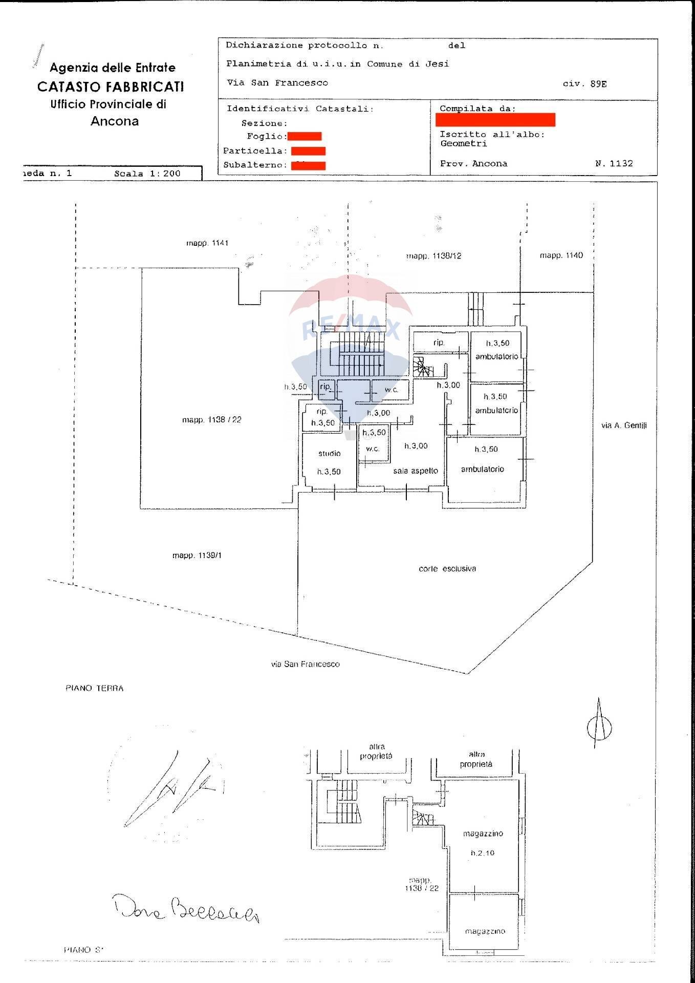 Pianta 2D - Shop Via San Francesco
 
89E, Jesi - floor plans 1