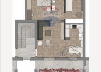 Pianta 2D - Trilocale Via delle Grazie
 
21, Albuzzano - foto 22