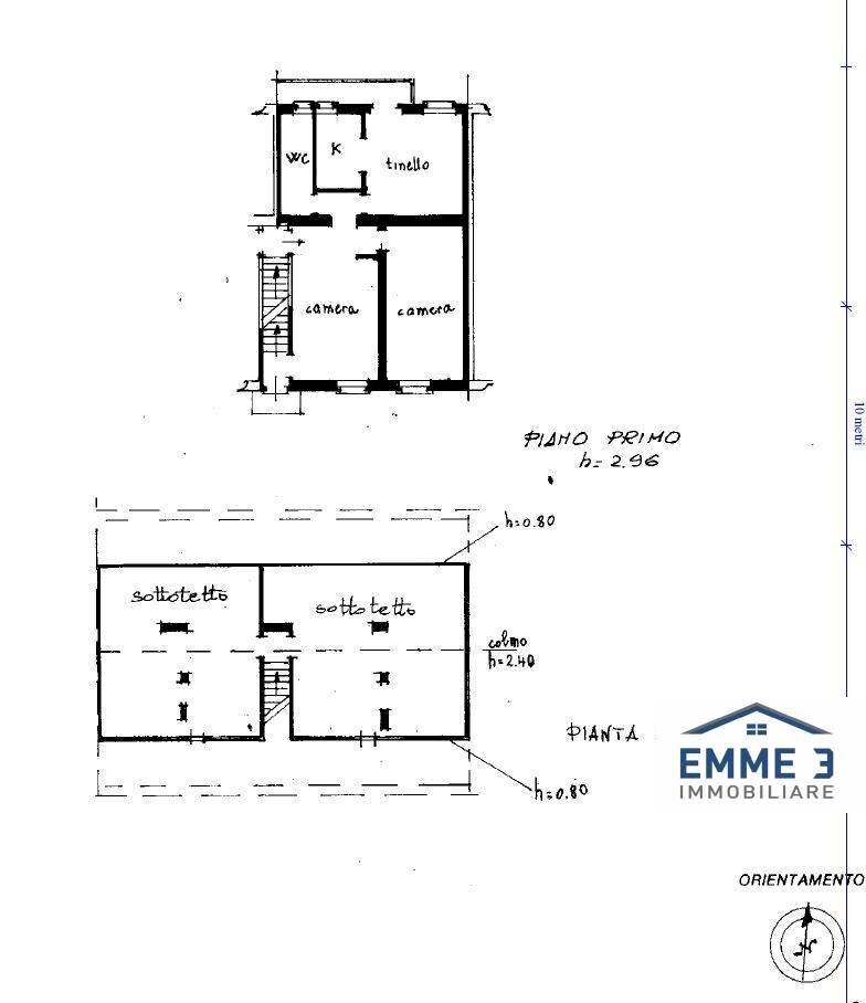 Foto 16 - Casa semi indipendente Via Colla
 
80, Alessandria - planimetria 1
