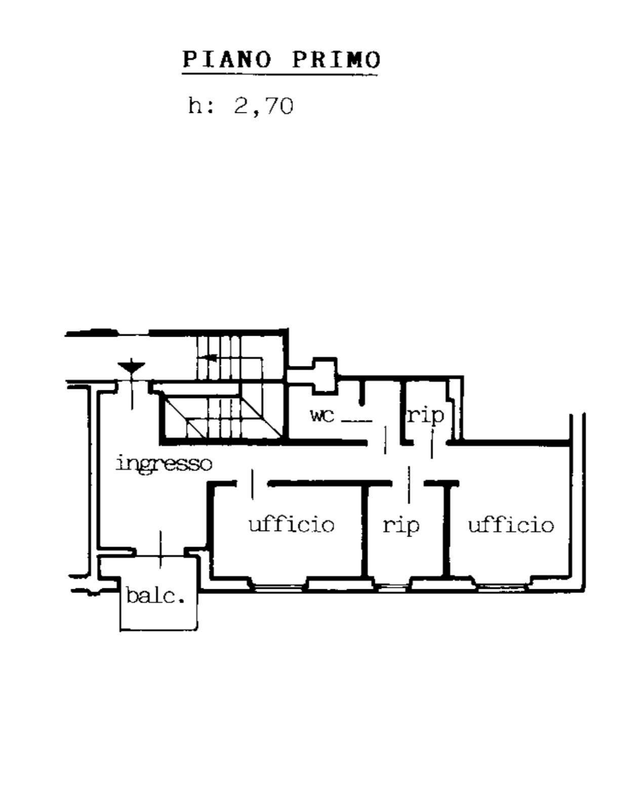 Foto 16 - Office Spalto Gamondio, Alessandria - floor plans 1
