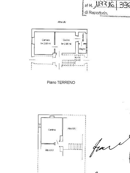 Bilocale Avenue Giuseppe Garibaldi, Aosta - planimetria 1