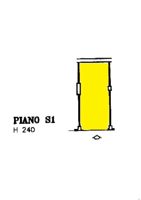 Planimetria - Box via Luigi Vestri, 3, Bologna (zona San Donato) - foto 1