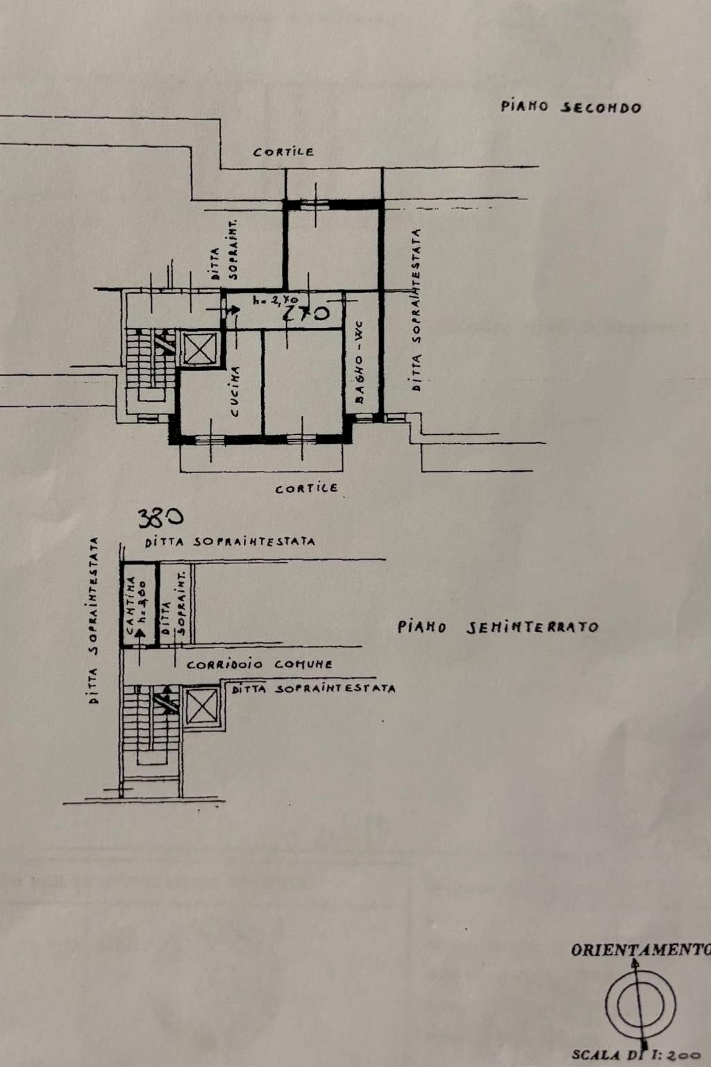 Trilocale via Luigi Tegas, 43/6, Luserna San Giovanni - planimetria 1