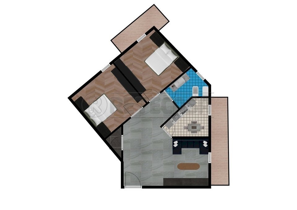 PROGETTO GRAFICO VIA ROCCO COCCHIA.jpg - Three-room apartment Via Rocco Cocchia 8, Salerno - photo 1