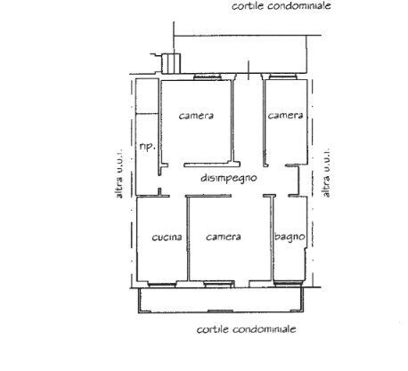 1.jpg - Appartamento Via San Francesco 6, Rosignano Monferrato - planimetria 1