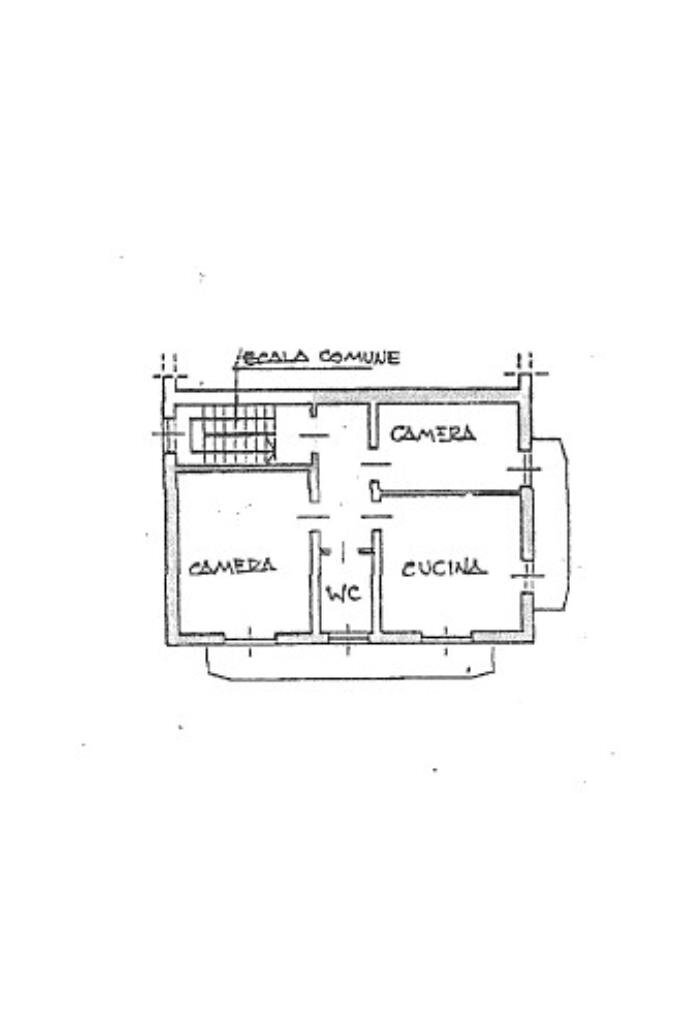 Three-room apartment Frazione Lora, Valdilana - floor plans 1