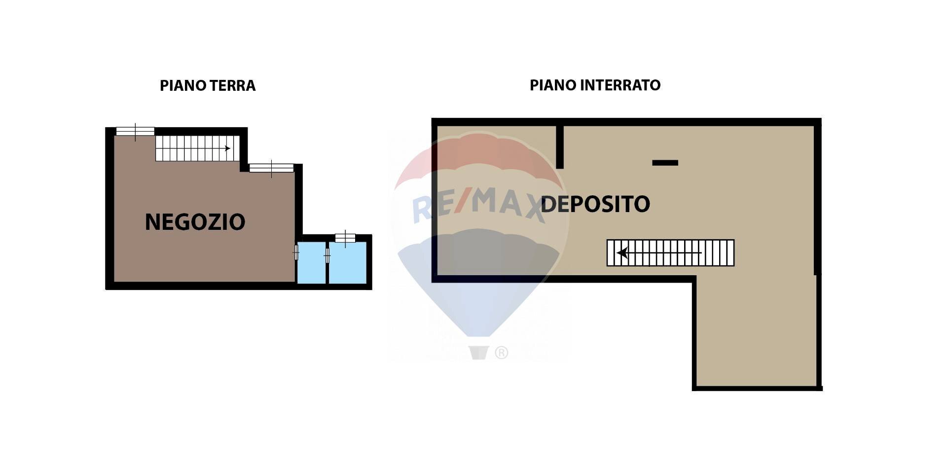 Pianta 2D - Locale Commerciale via vecchia Sant'Antonio, Afragola - planimetria 1