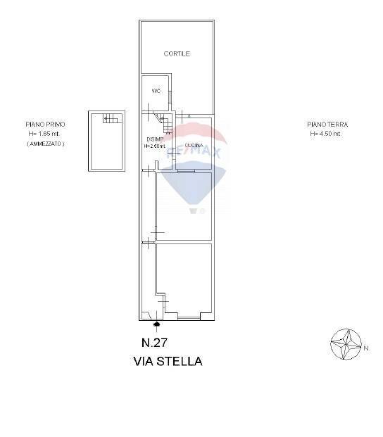 Pianta 2D - Appartamento Via Stella
 
27, Catania - planimetria 1
