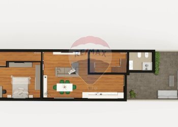 Pianta 2D - Appartamento Via Stella
 
27, Catania - foto 2