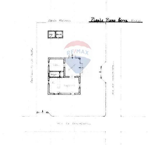 Pianta 2D - Villa Via Mar Rosso
 
8, Catania - planimetria 1